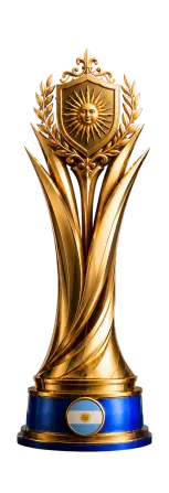 El trofeo de Argentine Liga Cumbre